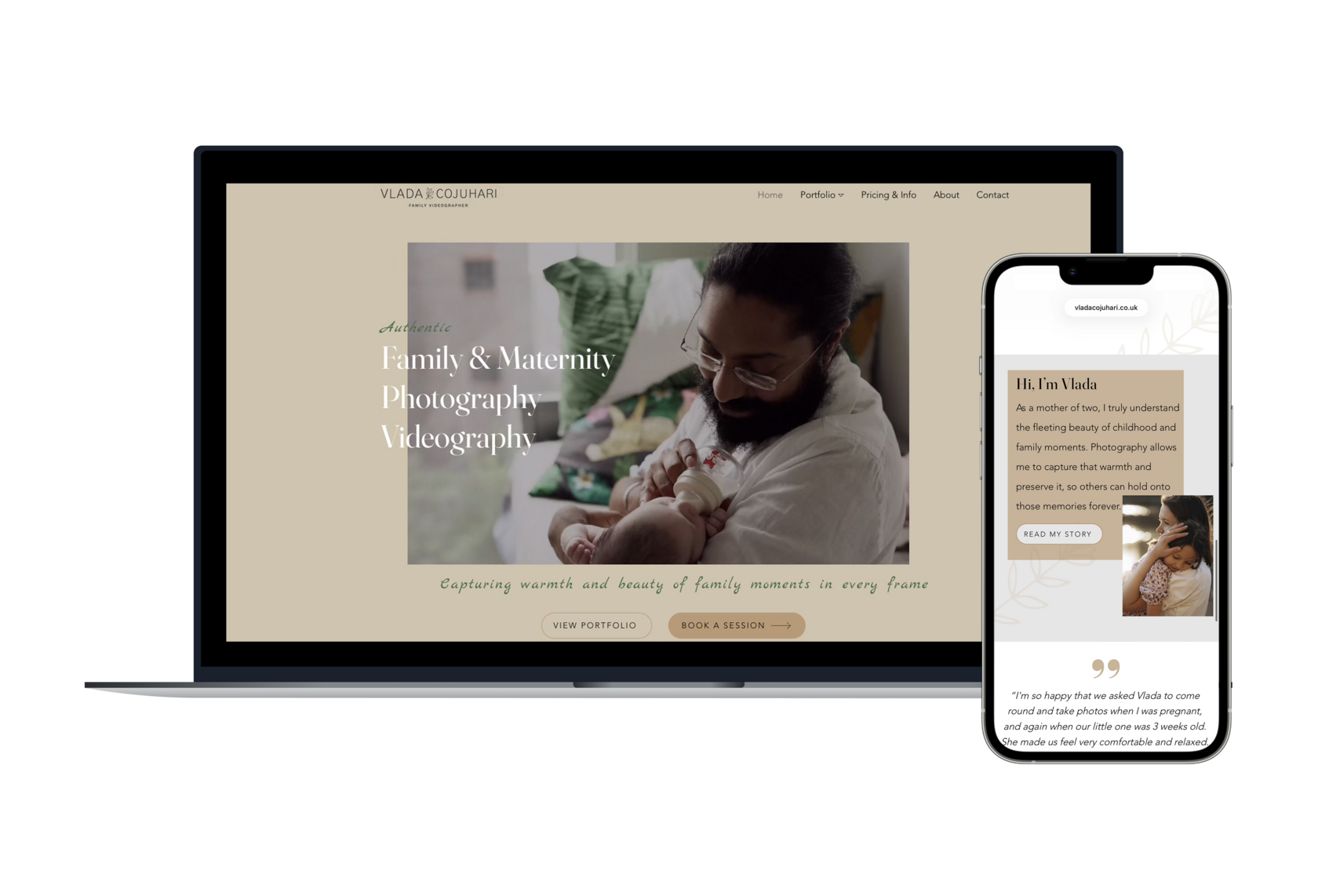 Website for Creative Business